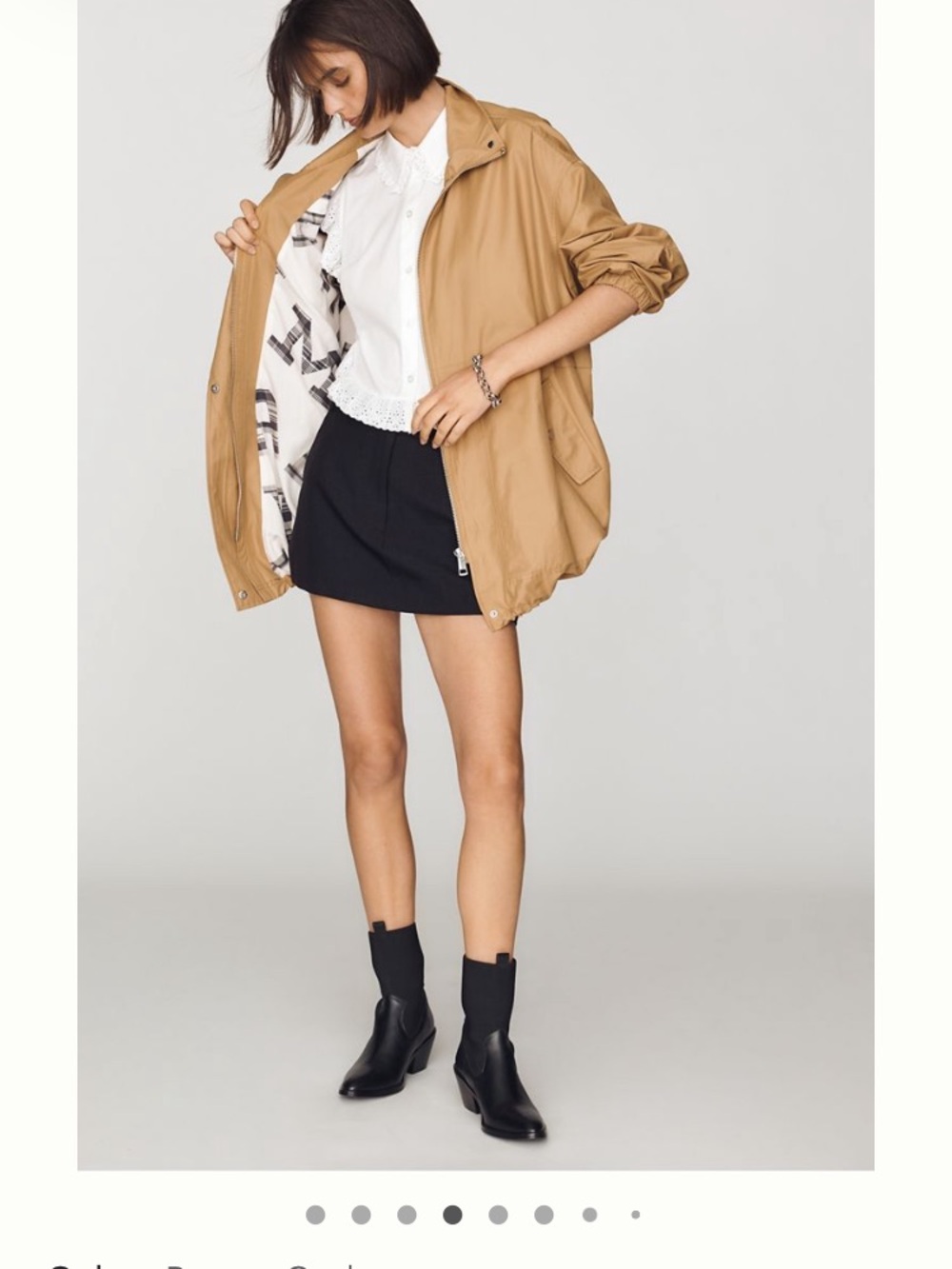 Maeve Funnel Neck Tech Jacket - Picture 3 of 10